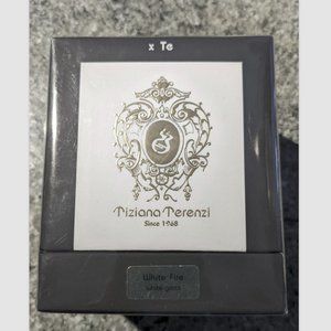BRAND NEW (IN SEALED BOX) LUXURY TIZIANA TERENZI "WHITE FIRE" SCENTED CANDLE
